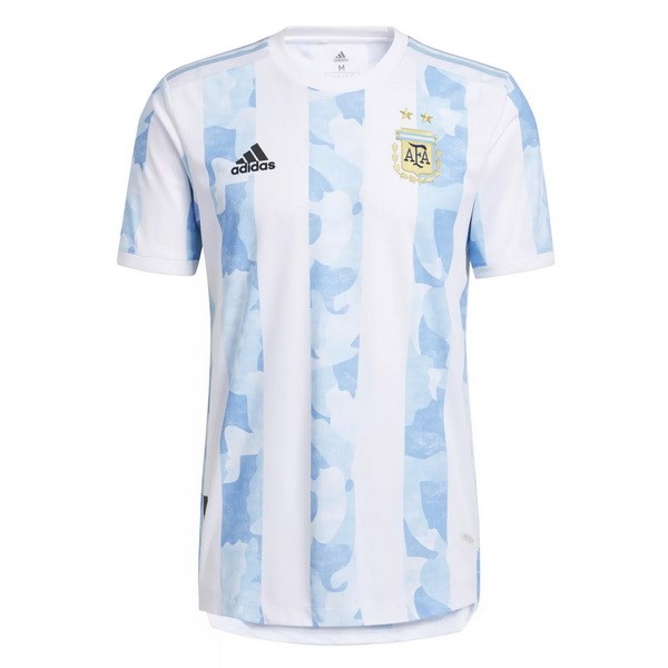 Tailandia Camiseta Argentina 1ª Kit 2021 Blanco
